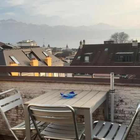 Beauregard Attique Apartment Lausanne
